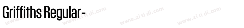 Griffiths Regular字体转换 Griffiths Regular字体转换